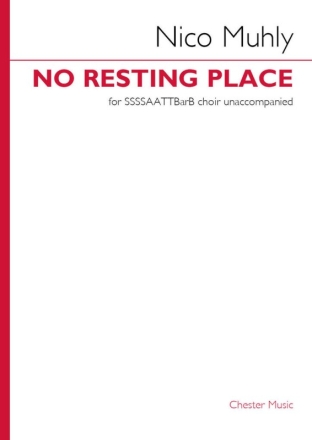 No Resting Place Gemischter Chor mit Begleitung Buch
