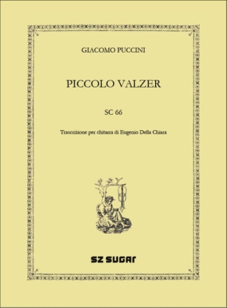 Piccolo valzer (SC 66) Gitarre Buch