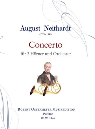 Concerto fr 2 Hrner und Orchester Partitur