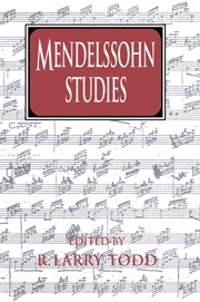 Mendelssohn Studies  Paperback