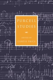 Purcell Studies  Paperback