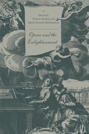Opera and the Enlightenment  Paperback