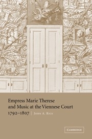 Empress Marie Therese and Music at the Viennese Court, 17921807  Paperback