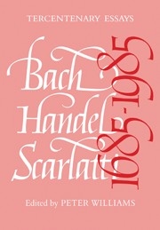 Bach, Handel, Scarlatti 16851985  Paperback