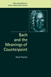 Bach and the Meanings of Counterpoint  Paperback