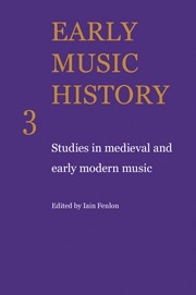 Early Music History Studies in Medieval and Early Modern Music Paperback