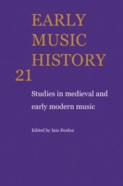 Early Music History Studies in Medieval and Early Modern Music Paperback