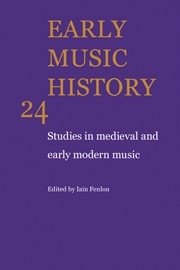 Early Music History Studies in Medieval and Early Modern Music Paperback