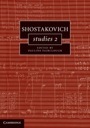 Shostakovich Studies 2  Hardback