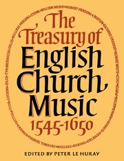The Treasury of English Church Music 1545-1650  Paperback