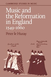 Music and the Reformation in England 15491660  Paperback