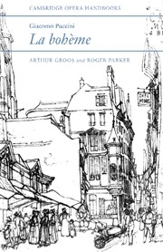 Giacomo Puccini: La Bohme  Paperback