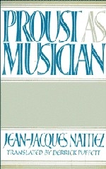 Proust as Musician  Hardback