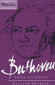 Beethoven: Missa Solemnis  Paperback