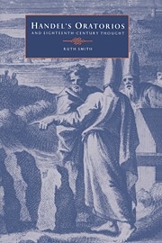 Handel's Oratorios and Eighteenth-Century Thought  Hardback