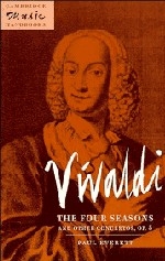 Vivaldi The Four Seasons  and Other Concertos, Op. 8 Hardback