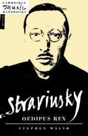 Stravinsky: Oedipus Rex  Paperback