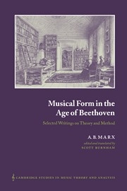 Musical Form in the Age of Beethoven Selected Writings on Theory and Method Hardback