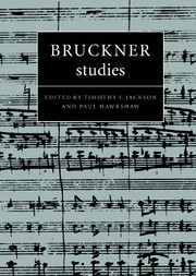 Bruckner Studies  Hardback