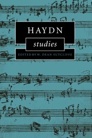 Haydn Studies  Hardback