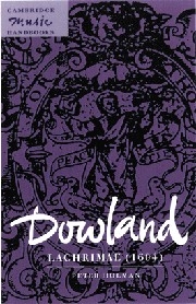 Dowland: Lachrimae (1604)  Paperback
