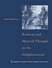 Rameau and Musical Thought in the Enlightenment  Paperback