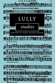 Lully Studies  Hardback