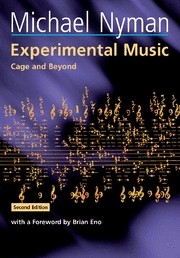 Experimental Music Cage and Beyond Paperback