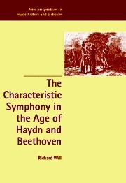 The Characteristic Symphony in the Age of Haydn and Beethoven  Hardback