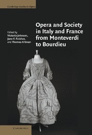 Opera and Society in Italy and France from Monteverdi to Bourdieu  Hardback