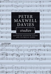 Peter Maxwell Davies Studies  Hardback