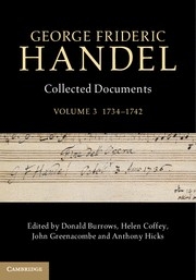 George Frideric Handel Collected Documents Hardback