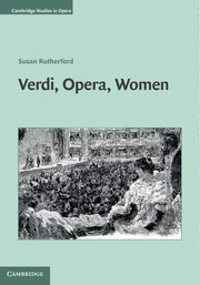 Verdi, Opera, Women  Hardback