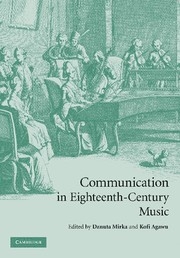 Communication in Eighteenth-Century Music  Paperback