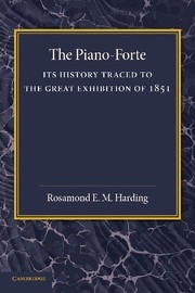 The Piano-Forte Its History Traced to the Great Exhibition of 1851 Paperback