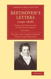 Beethoven's Letters (17901826) From the Collection of Dr Ludwig Nohl Paperback