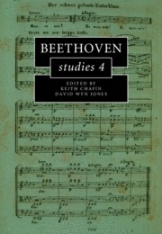 Beethoven Studies 4  Hardback