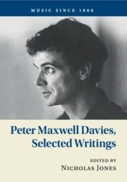 Peter Maxwell Davies, Selected Writings  Paperback