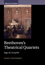 Beethoven's Theatrical Quartets Opp. 59, 74 and 95 Paperback
