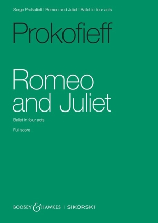 Romeo and Juliet op. 64  for orchestra study score