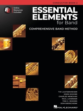 Essential Elements for Band - Conductor Bk2 Blasorchester Buch und Medien Online