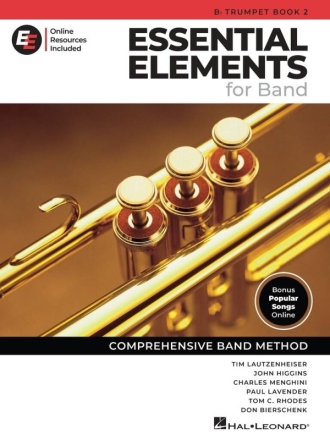 Essential Elements for Band - Bb Trumpet Book 2 Trompete Buch und Medien Online