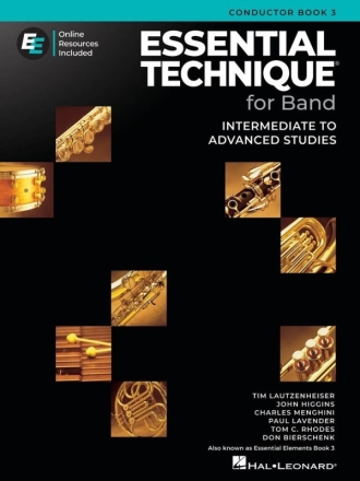 Essential Technique for Band - Cond. Score Book 3 Blasorchester Partitur