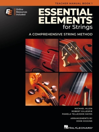 Essential Elements for Strings - Teacher Man. Bk 1 Viola Buch und Medien Online