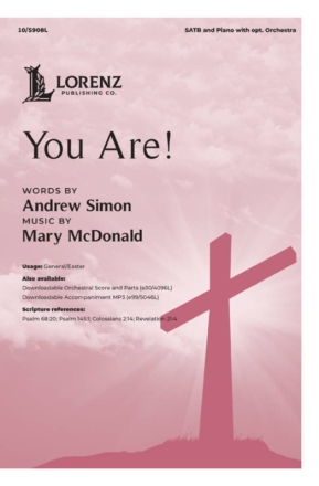 You Are! Gemischter Chor mit Ensemble Chorpartitur