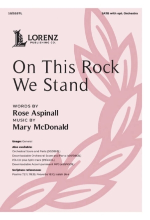 On This Rock We Stand Gemischter Chor mit Ensemble Buch und CD