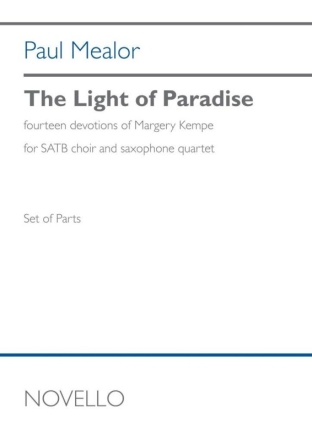 The Light of Paradise Gemischter Chor mit Ensemble Stimmensatz