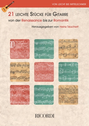 21 leichte Stcke fr Gitarre Gitarre Buch