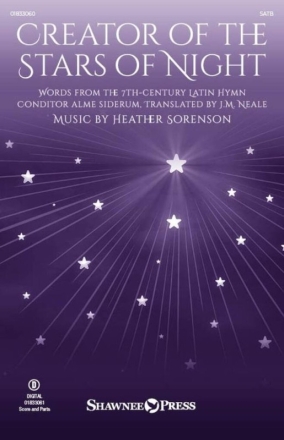 Creator Of The Stars Of Night Gemischter Chor mit Begleitung Chorpartitur