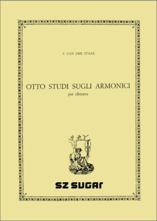 Studi (8) Sugli Armonici Gitarre Buch